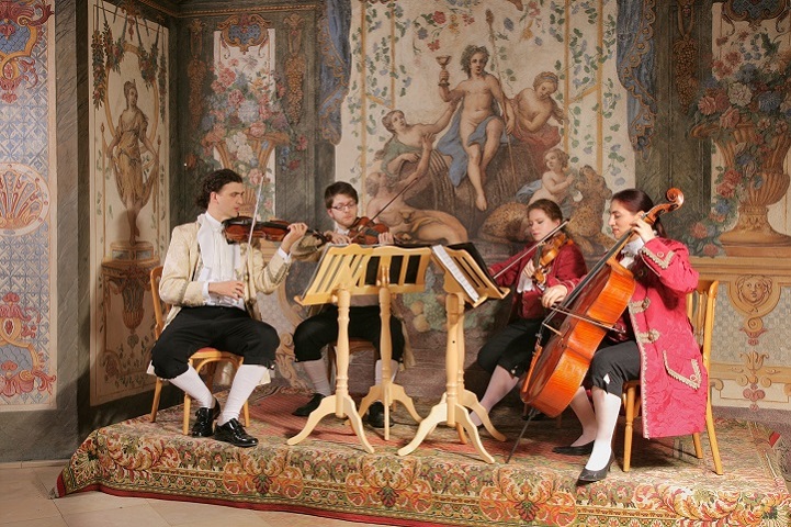 Das Mozart Ensemble in der Sala Terrena