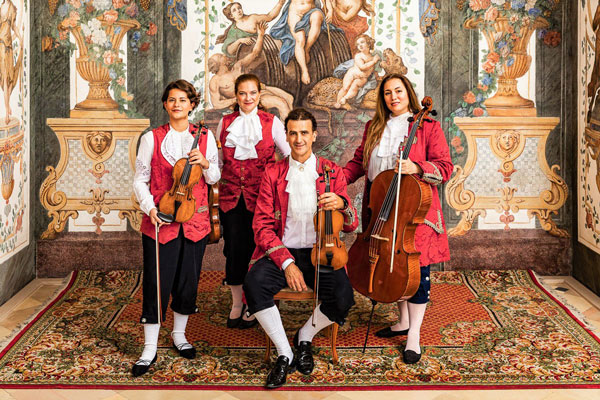 Mozart Ensemble in der Sala Terrena